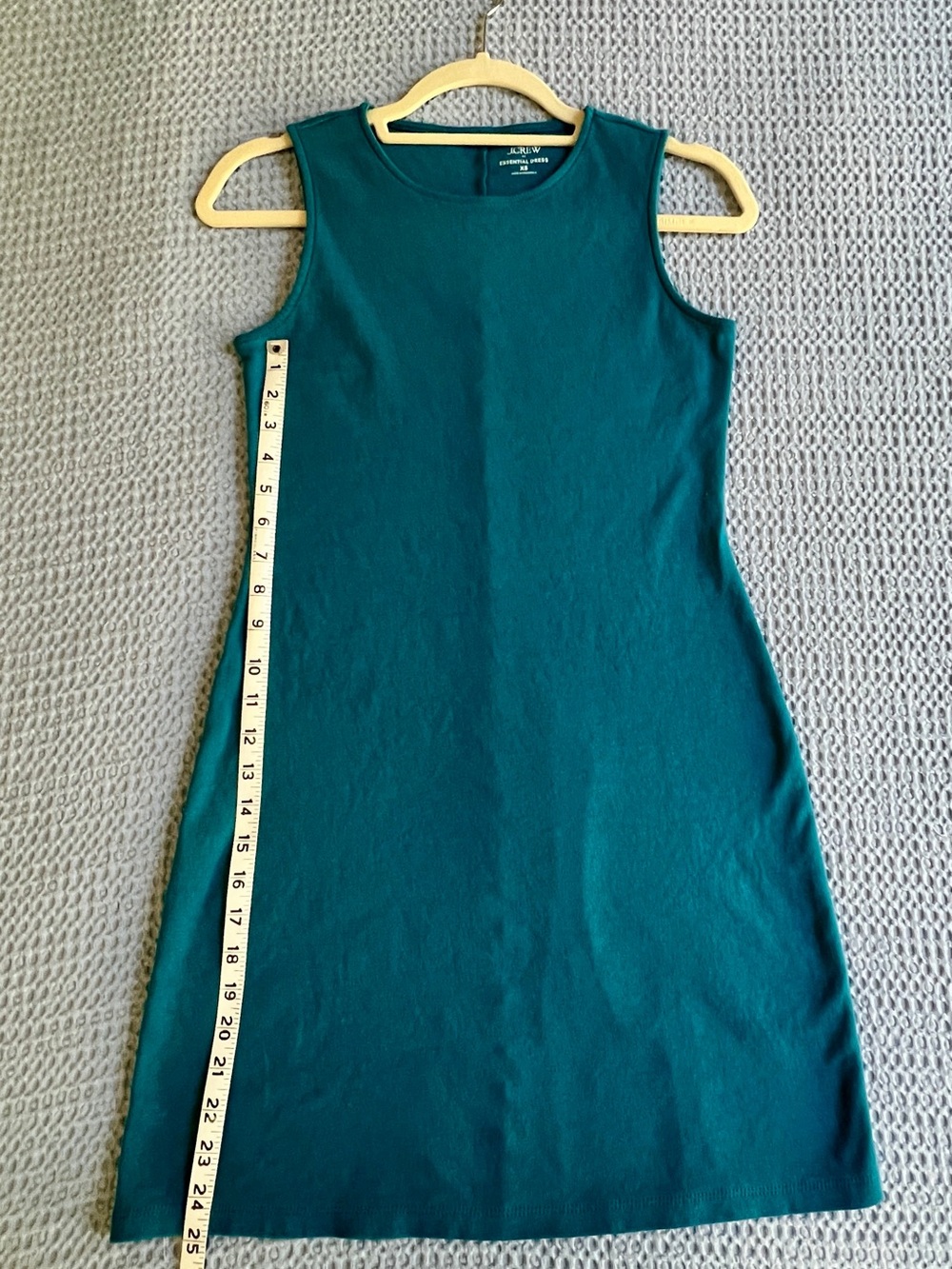 J. Crew Sleeveless Turquoise Shift Dress - Picture 6 of 6